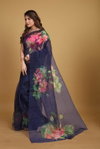 VK 4148 Printed Organza Party Wear Sarees Wholesale Clothing Suppliers In India